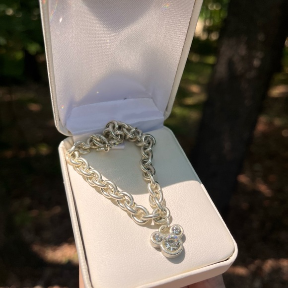 Vintage Silver Disney Charm Bracelet Plus Box 💕 - Picture 6 of 10